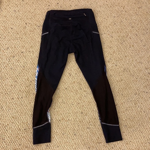 Athleta Navy Tights XXS - Picture 3 of 5